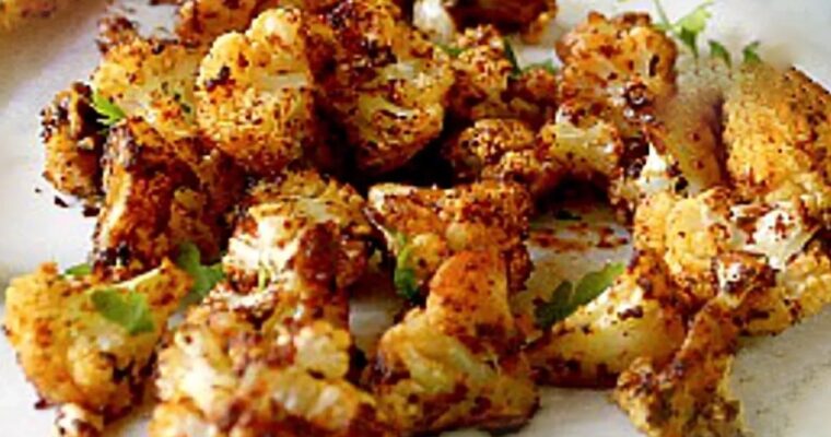 Coliflor crujiente en 5 minutos