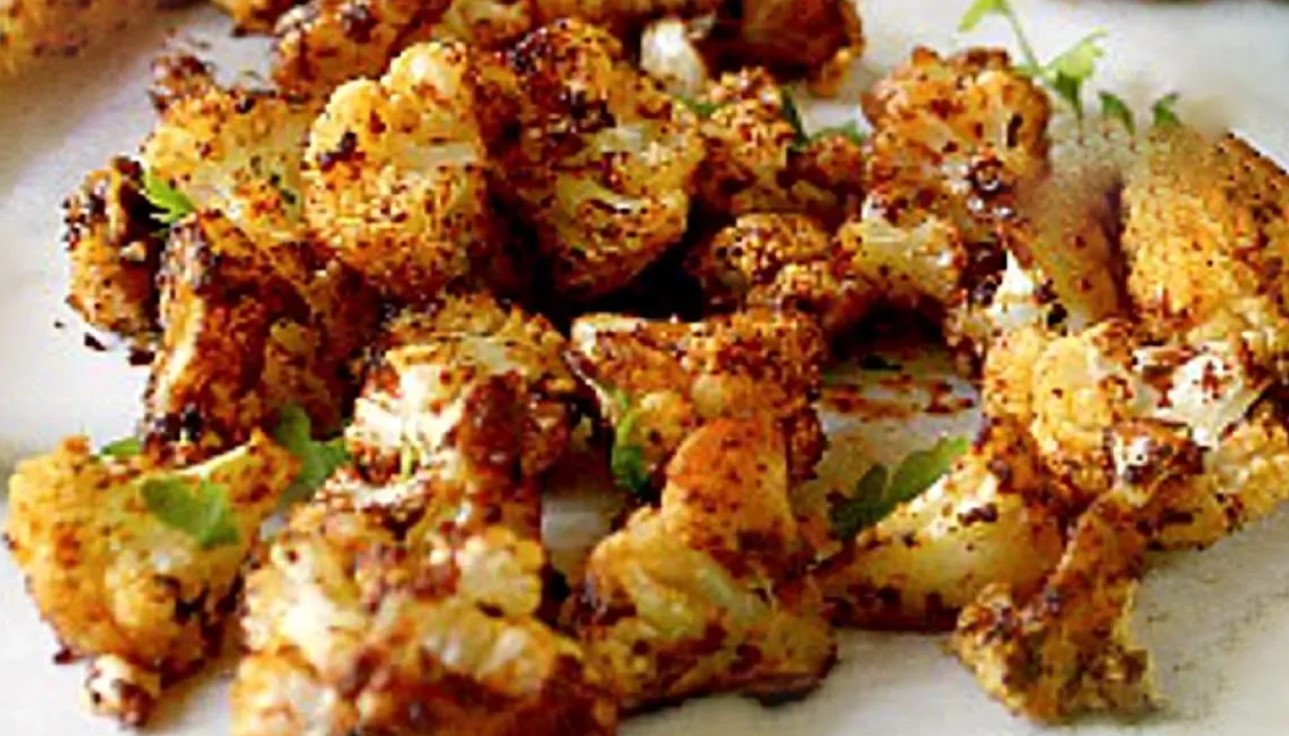 Coliflor crujiente en 5 minutos