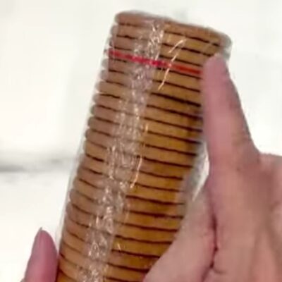 Truco del precinto de los paquetes de galletas